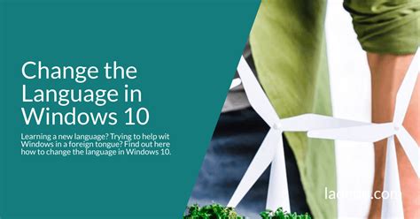 Image result for Change Language Windows 1.0