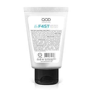 QOD Professional F4ST Hair Mask Treatment-60ml | Sulphate free | Sodium ...