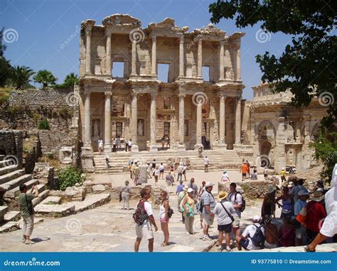 The Celsus Library Turkey editorial image. Image of celsius - 93775810
