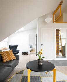 Go Black Or White In These Two Sloped Ceiling Apartmentshome Designing by Go Black Or White In These Two Sloped Ceiling Apartments Go Black Or White In These Two Sloped Ceiling Apartmentshome Designing