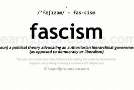Image result for Definition of Fascism For Dummies