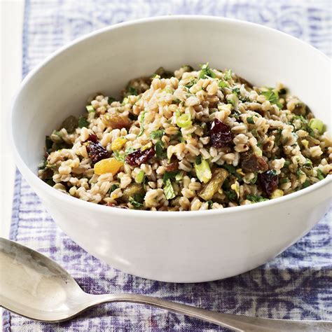 Farro Salad with Winter Fruit, Pistachios and Ginger Recipe | Recipe ...