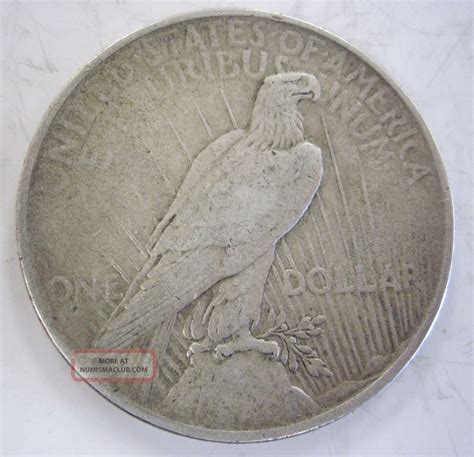 1924 Silver Peace Dollar 323q