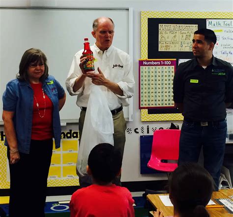 Son Beverage visits Career Day at Castle Hills Elementary