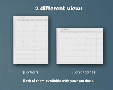 Remarkable 2 Calendar Templates | AT A GLANCE