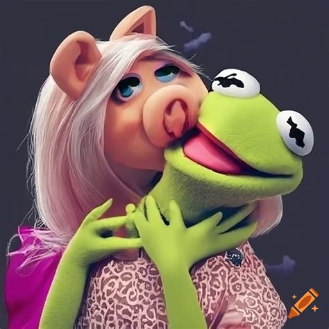 Miss Piggy And Kermit Kissing The Ex Factor” 'The Muppets' S1E6