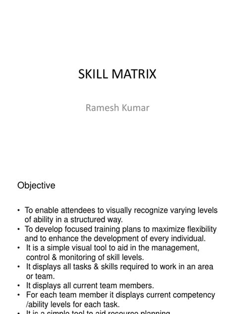 Skill Matrix Competency Target 的图像结果