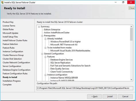 Image result for Installation of Failover Cluster in SQL 2008