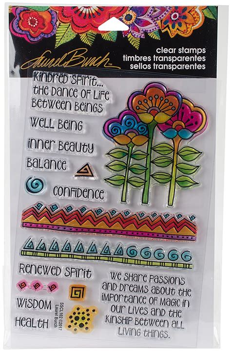 Stampendous Laurel Burch Stamps Kindred Borders : Amazon.in: Toys & Games