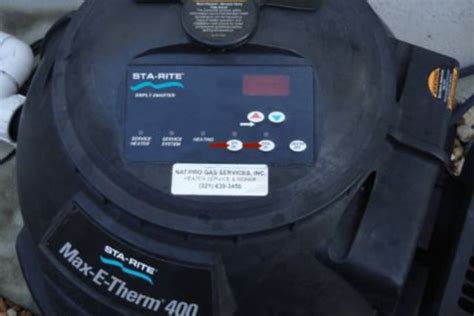 Sta-Rite Pool Heater 400 的图像结果