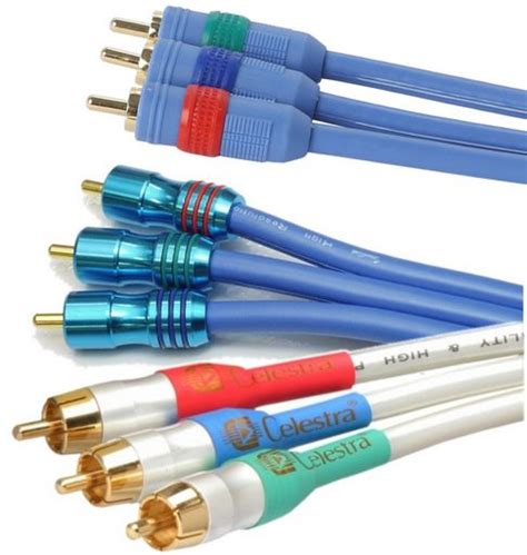 Rgb / Yuv Video Interconnect 3X Rca 75Ω | Wagner Online Electronic Stores