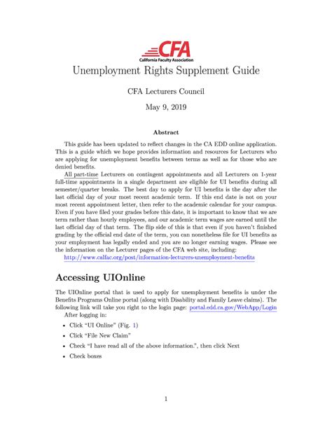 Filing Edd Claim 的图像结果