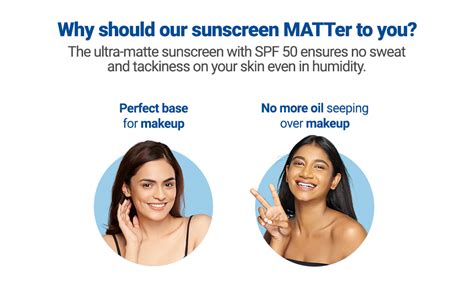 Joy Mattifying SPF 50 PA++++ Sunscreen For Oily Skin (50ml) | Ultra ...