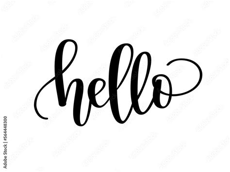 Image result for Hello Written