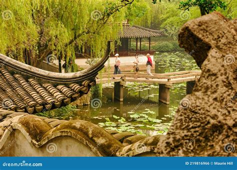 Classical Gardens Of Suzhou, Travel To China Royalty-Free Stock ...