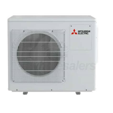Mitsubishi MXZ-2D20NL 2-MSZ-GX09NL Ductless Mini Split Heat Pump System ...