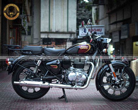 Saddle Stay & Top Rack with backrest for Royal Enfield Classic Reborn ...