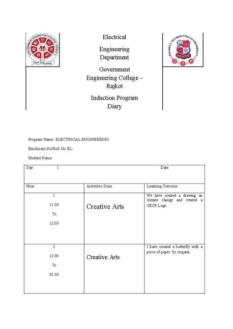 Kavan infaction report - Electrical Engineering Department Government ...