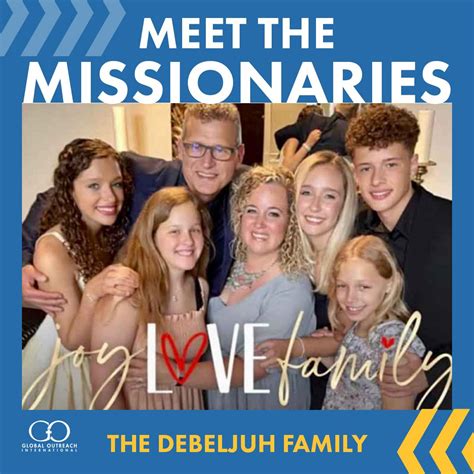 GO Missionary Spotlight 🔦 Meet the Debeljuh family. Josip & Kelly have ...