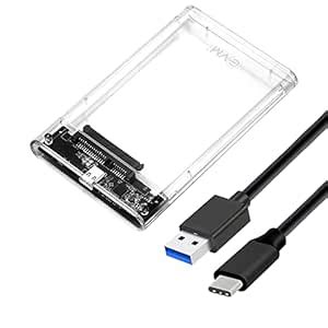 EVM 2.5" SATA SSD Casing - Type-C Gen 3.1 Portable External Hard Drive ...