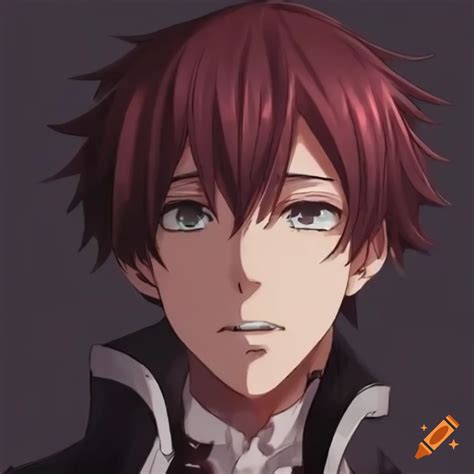 Short-haired male anime character in an isekai setting
