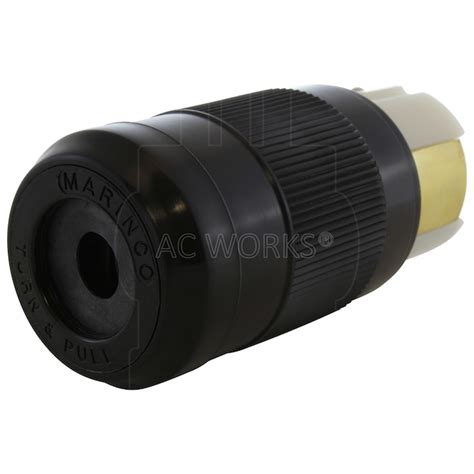 AC WORKS AC Connectors CS8164 Female Connector Assembly 50-Amp 3-phase ...