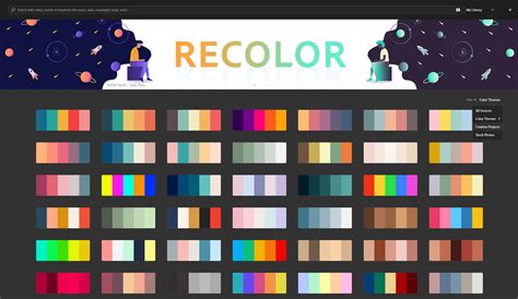 Color Palette Adobe - Adobe Color Palette