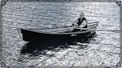 Man In Rowing Boat Free Stock Photo - Public Domain Pictures