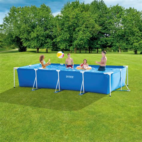 Image result for Intex Rectangle Above Ground Pool 2M