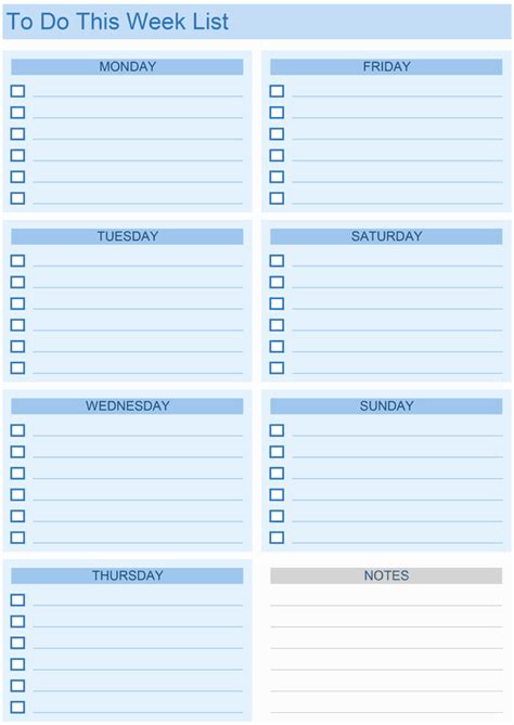 Weekly Task List Template Excel Elegant Daily to Do List Templates for ...
