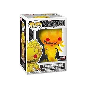 Buy Funko Pop! Marvel Venomized Human Torch Exclusive Vinyl Figure ...