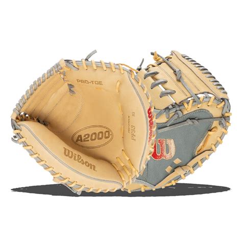 Wilson A2000 SuperSkin PF33 33" Baseball Catcher's Mitt (WBW10098433 ...