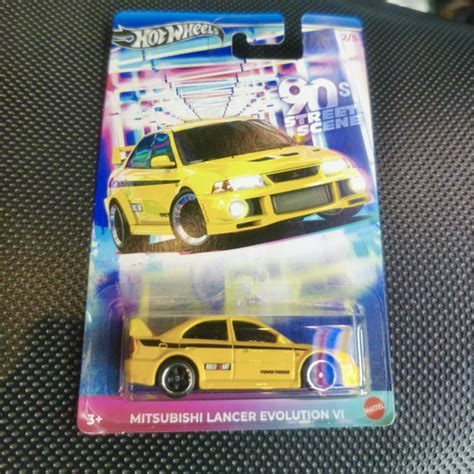 Jual Hot Wheels Mitsubishi Lancer Evolution VI 90s Street Scene - Kota ...