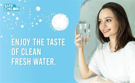 Safe Chlor Tab 20 | Chlorine Tablets for Watercan of 20 Ltrs, | Kills ...