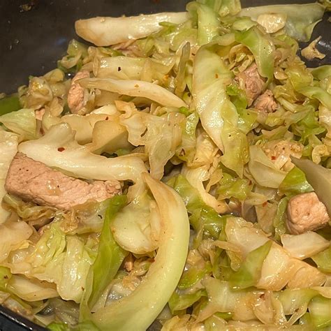 Cabbage And Pork Stir fry Recipe | Samsung Food App