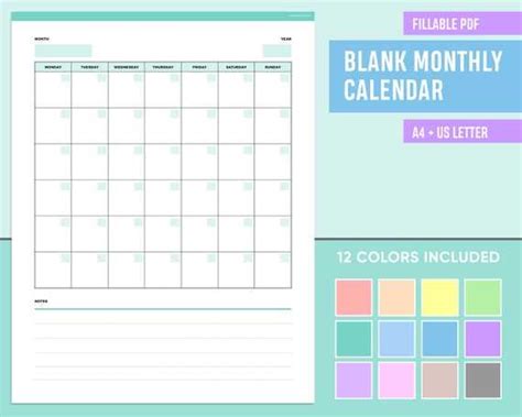 Fillable Calendar 的图像结果