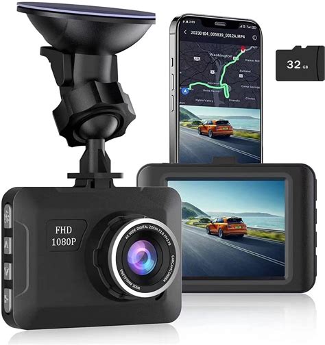 Amazon.com: 3 Channel Dash Cam Front and Rear Inside, 1080p 4 Inches ...