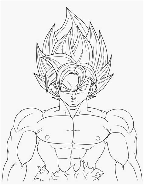 Goku Ultra Instinct - Free Coloring Pages