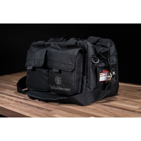 Smith & Wesson 110013 Recruit Tactical Range Bag with Weather Resistant ...