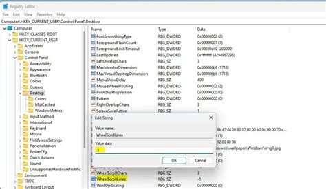 Image result for Mouse Scroll Settings Windows 11