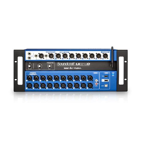 Ui24R | 24-channel digital mixer/USB multi-track recorder with wireless ...