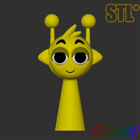 🦸 Sprunki Incredibox Simon STL 3D Character Fanart・ STL File for 3D ...