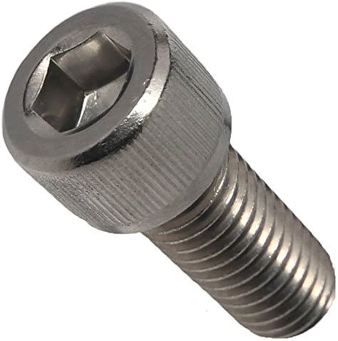 M4x6mm Hex (Allen) Socket Head SS202 Screw (Dia. 4mm, Length 6mm) (Pac ...