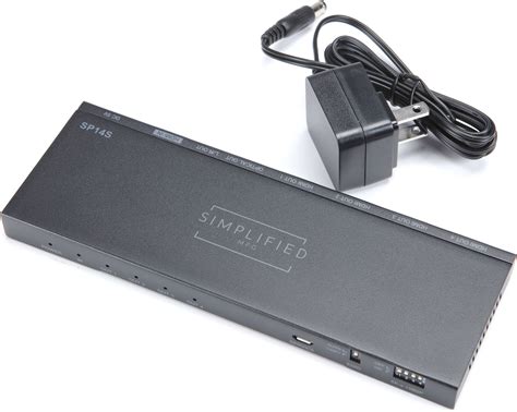Customer Reviews: Simplified MFG SP14S 4K-compatible HDMI splitter (1 ...
