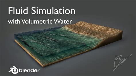 Blender 2.9 Fluid Simulation Tutorial 的图像结果