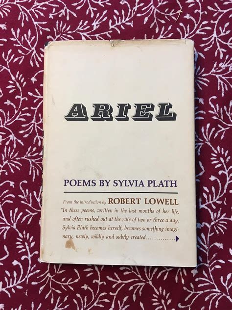 Ariel Poems by Sylvia Plath: Sylvia Plath, Robert Lowell: 9781111944926 ...