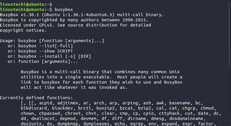 Image result for What Is Busybox Linux Utilities