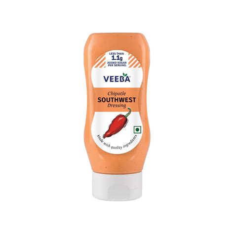 Veeba Chipotle Southwest Salad Dressing, 300g : Amazon.in: Grocery ...