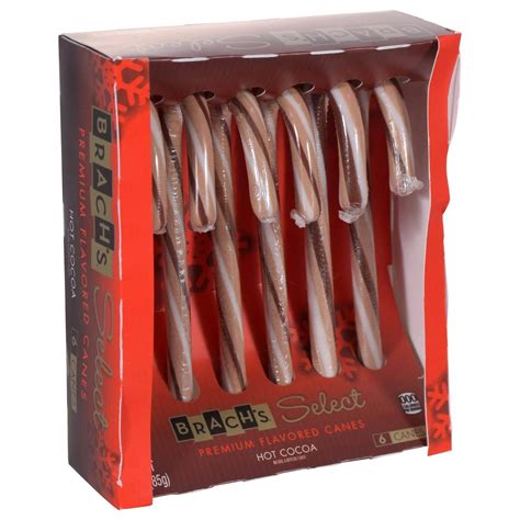 Buy Brach's Select 1 Box Candy Canes - Hot Cocoa Flavor Brown & White ...