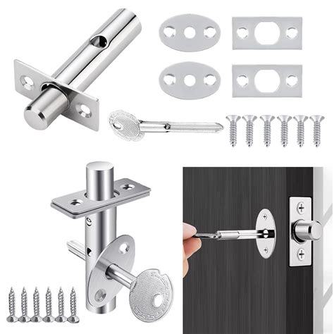 2Sets door locks with keys for internal doors, security locks for doors ...